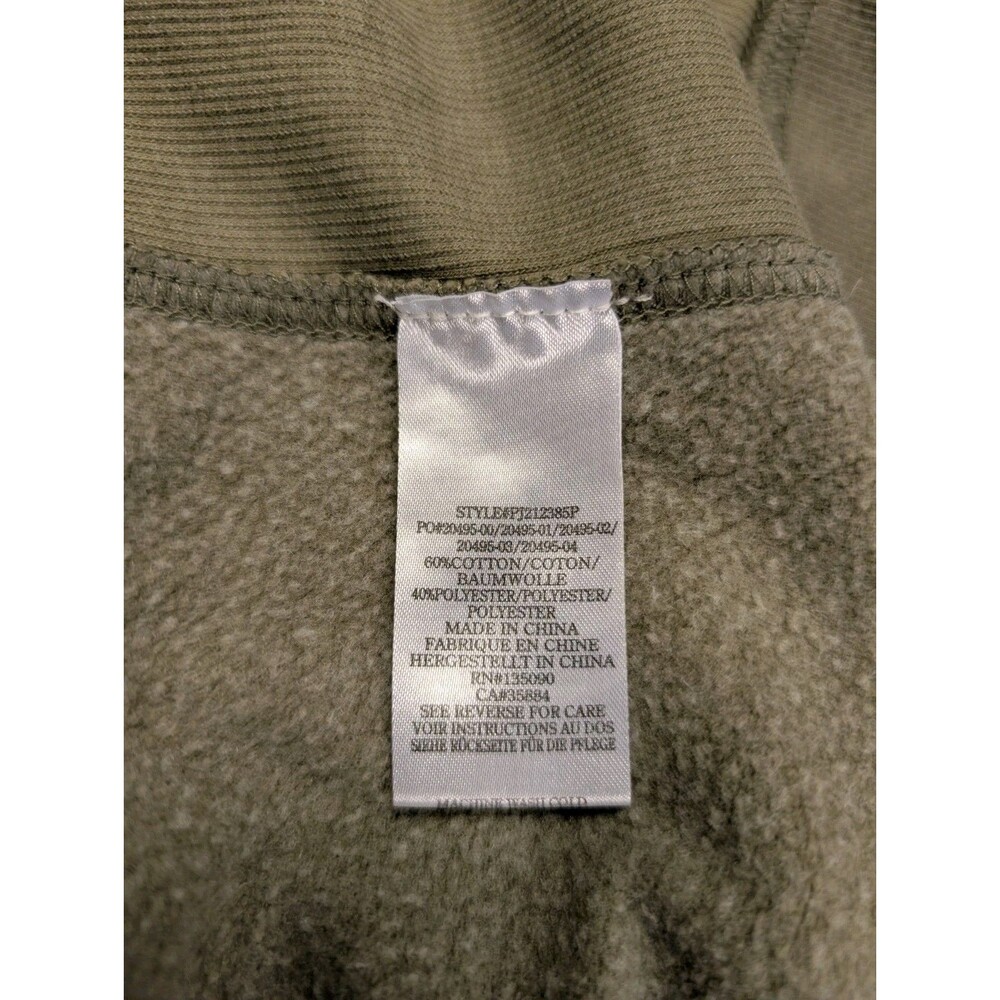 Peloton Ultimate Fleece Zip Hoodie Women's Size XL Green Gorp Gym Workout - Picture 9 of 12